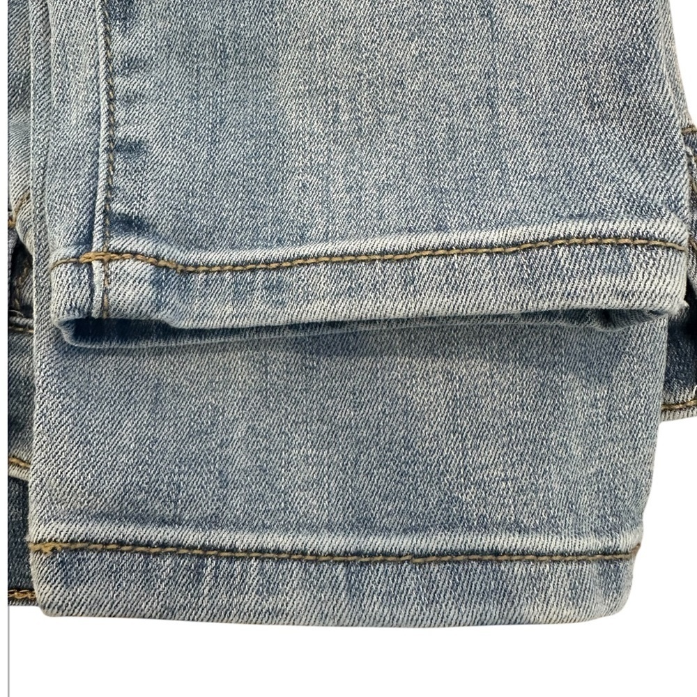 Harper Light Blue High Rise  Distressed Skinny Jeans Size 30 - Picture 8 of 10